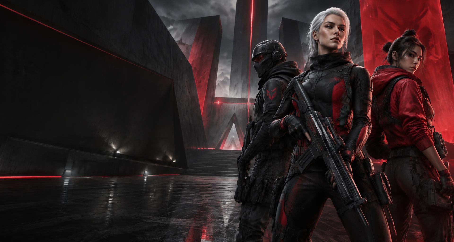 Agentes táticos em uma arena competitiva futurista